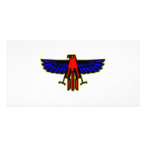 Indian Thunderbird Totem Photo Card