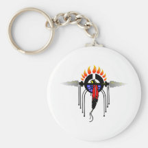 Indian Totem Keychain
