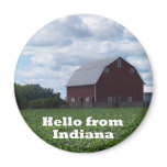 Indiana Barn Magnet