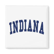 Indiana College Refrigerator Magnets