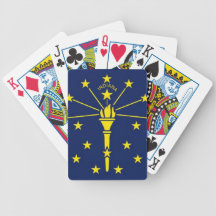 INDIANA FLAG DECK OF CARDS