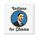 Indiana for Obama Magnet