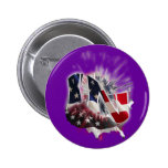 indiana state pinback button