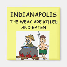 INDIANapolis Fridge Magnets
