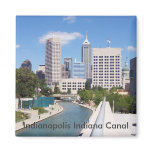 Indianapolis Indiana Canal Fridge Magnets
