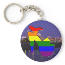 Indianapolis Pride Key Chains