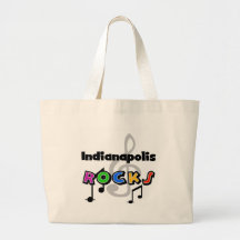 Indianapolis Rocks Canvas Bag