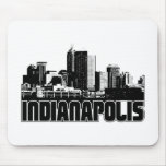 Indianapolis Skyline mousepads