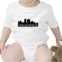 Indianapolis Skyline T Shirts