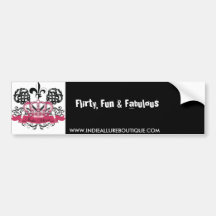 Indie Allure Bumper Sticker