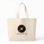 Indie Rock Kid Back Tote Bags