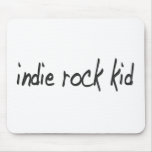 Indie Rock Kid mousepads