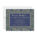 Indigo Circles invitations