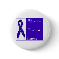 Indigo Ribbon Button