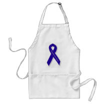 Indigo Ribbon Line Apron