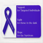 Indigo Ribbon Mouse Pad mousepads