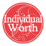 Individual Worth Sticker
