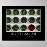 Individualism Poster posters