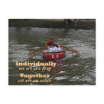 Individually or Together postcards