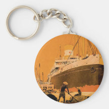 Indochine Chargeurs Reunis Key Chain