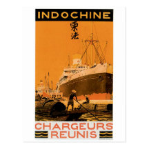 Indochine Chargeurs Reunis Postcards