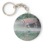 Indochinese Tiger Keychain