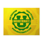 "Indoctrinate U" Radiation Logo Postcards