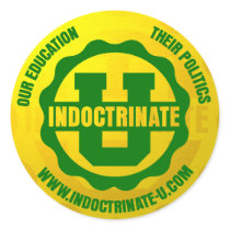 "Indoctrinate U" Round Sticker Pack