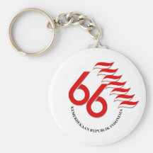 Indonesia 66 Tahun Key Chains