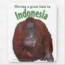 Indonesia Great Ape Vacation Mouse Pads