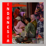 Indonesian Market posters