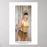 Indonesian mata tombak spear - poster posters