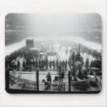 Indoor Motorcycle Race, early 1900s Mouse Pads