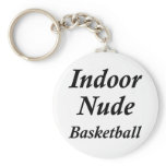 Indoor Nude Basketball keychains