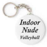 Indoor Nude Volleyball keychains