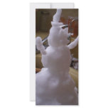 Indoor Snowman rack cards