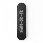 Industrial Black  & Grey Metal skateboards