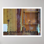 Industrial Rust: Keep Off Photography Print