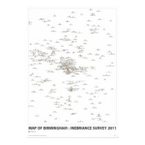 INEBRIANCE SURVEY Map posters