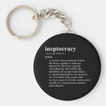 INEPTOCRACY.png Key Chain