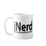 iNerd talk techy humour IT mugs