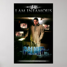 Infamous PALMER Promo Poster