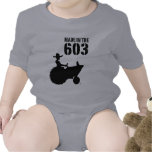 Infant Onesie Made in the 603 Bodysuit