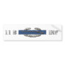 INFANTRY 11B BUMPER STICKER