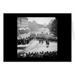 Infantry Parade on Pennsylvania Avenue 1865 Card