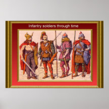 Infantry through the ages 2 posters