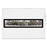 Infantrymen Rifles WWI Photo 1917 Greeting Card
