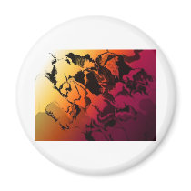 INFERNO FRIDGE MAGNETS
