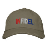Infidel embroidered hats