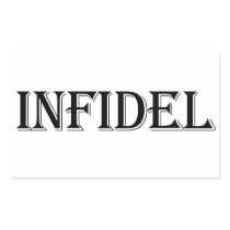 Infidel Rectangle Sticker
